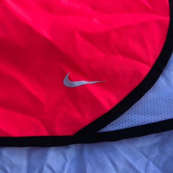 Neon Coral Color Dri Fit Nike Shorts - Picture 2 of 5